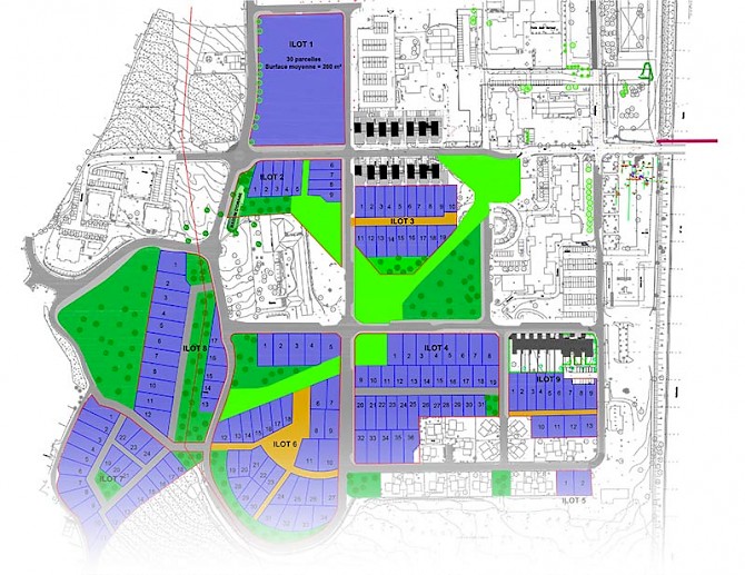 Plan d'ensemble pour votre lotissement