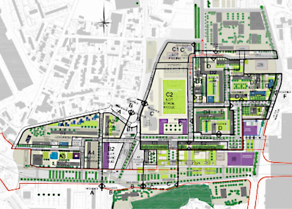 Étude d'aménagement urbain et développement durable.