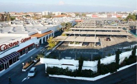 Désamiantage et rénovation de la toiture d'un Casino à Marmande