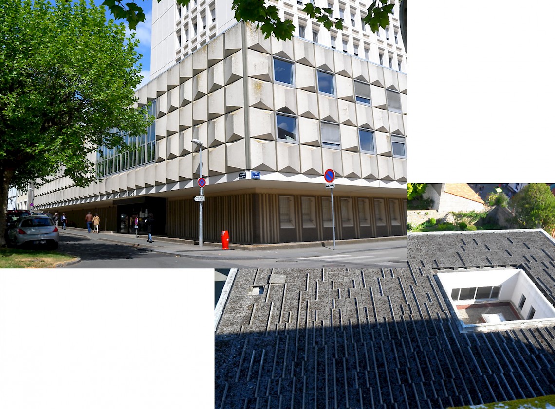 Diagnostic des toitures du Tribunal de Commerce de La Roche sur Yon